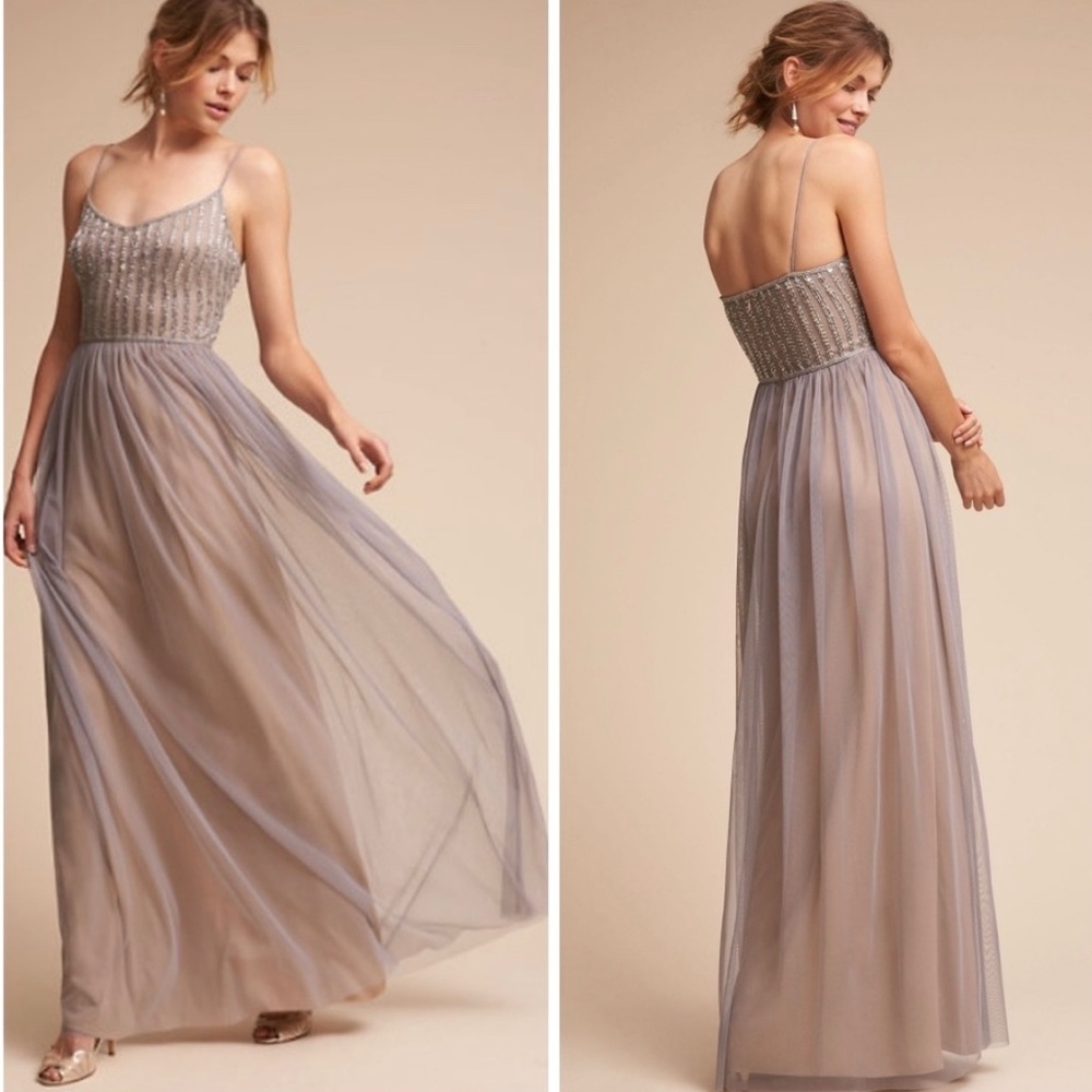 Bhldn x Adrianna Papel gown